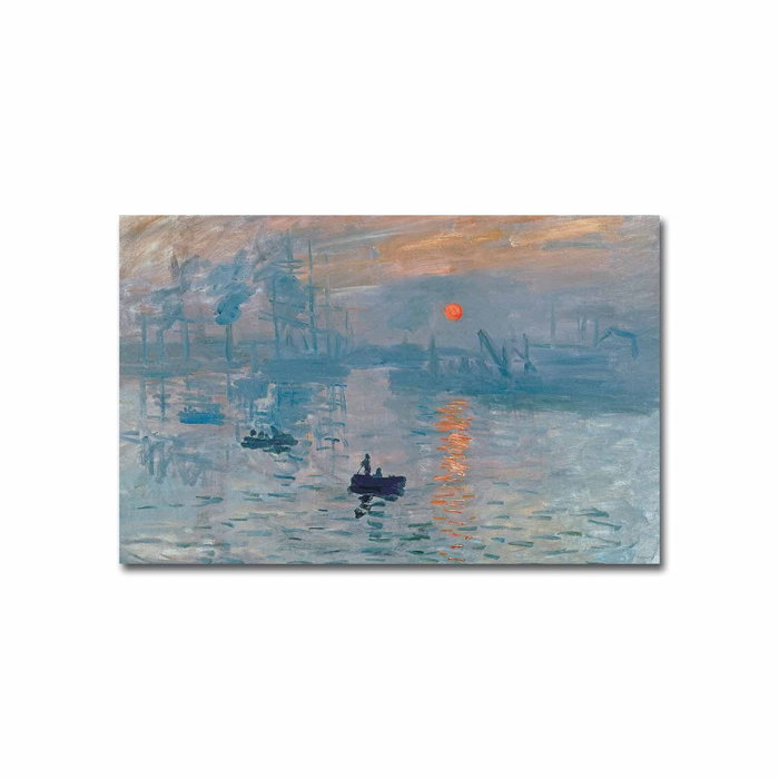 Wallity FAMOUSART-07 Cuadro Decorativo en Lienzo de Claude Monet Wallity FAMOUSART-07 Cuadro Decorativo en Lienzo de Claude Monet